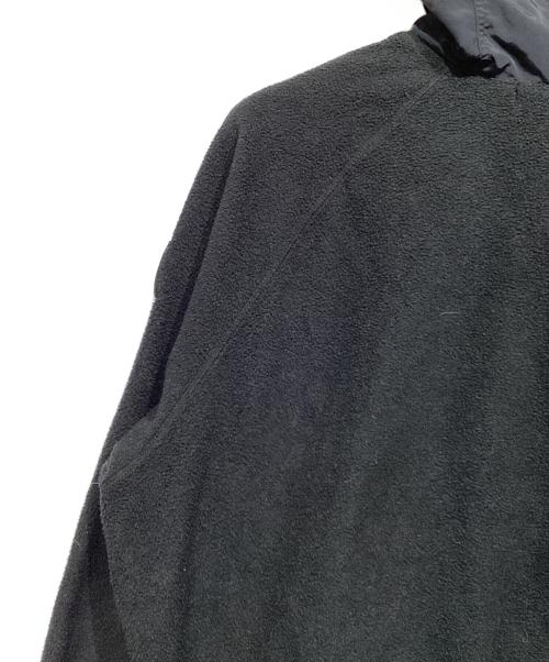 POLO RALPH LAUREN（ポロ・ラルフローレン）POLO RALPH LAUREN (ポロ・ラルフローレン) 90ｓ HI-TECH FLEECE HOODIE ブラック サイズ:Lの古着・服飾アイテム
