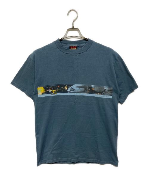 STAR WARS（スターウォーズ）STAR WARS (スターウォーズ) 00ｓ プリントTシャツ ネイビー サイズ:Mの古着・服飾アイテム