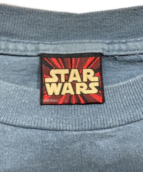 STAR WARS（スターウォーズ）STAR WARS (スターウォーズ) 00ｓ プリントTシャツ ネイビー サイズ:Mの古着・服飾アイテム