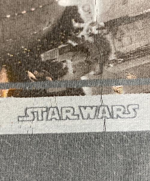 STAR WARS（スターウォーズ）STAR WARS (スターウォーズ) 00ｓ プリントTシャツ ネイビー サイズ:Mの古着・服飾アイテム