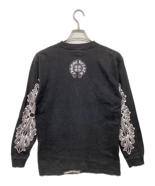 CHROME HEARTS（クロムハーツ）CHROME HEARTS (クロムハーツ) 初期　ローラルダガー ポケットカットソー ブラック サイズ:Mの古着・服飾アイテム