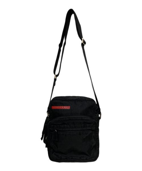 PRADA SPORTS（プラダスポーツ）PRADA SPORTS (プラダスポーツ) ナイロンショルダーバッグ ブラックの古着・服飾アイテム