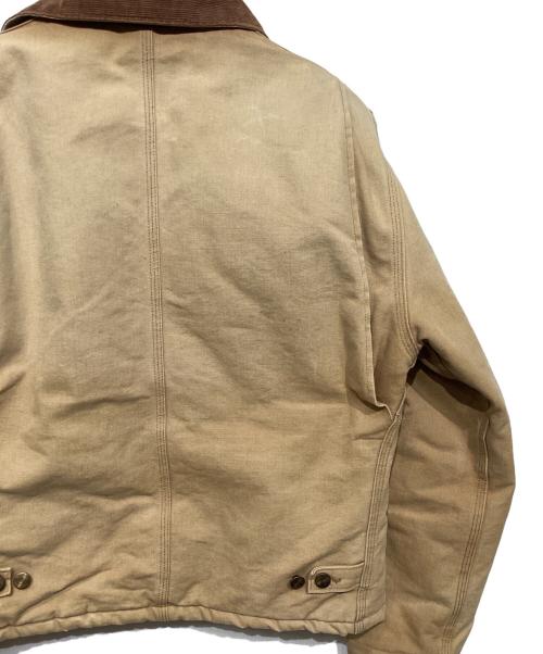CarHartt（カーハート）CarHartt (カーハート) トラディショナルジャケット ベージュ×ブラウン サイズ:ケアタグ白化のため不明の古着・服飾アイテム