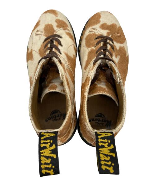 Dr.Martens（ドクターマーチン）Dr.Martens (ドクターマーチン) CHURCH モンキーブーツ ベージュ×ブラウン サイズ:UK8の古着・服飾アイテム