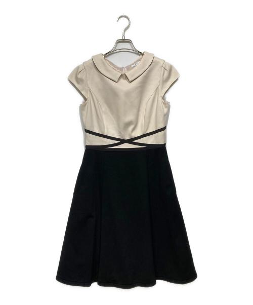 TOCCA（トッカ）TOCCA (トッカ) LUMINOUSドレスワンピース ブラック×ベージュ サイズ:2 未使用品の古着・服飾アイテム