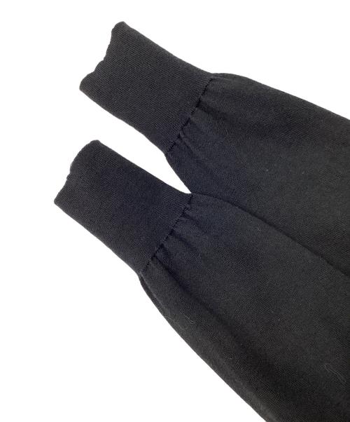 sacai（サカイ）sacai (サカイ) カーディガンドッキングワンピース ブラック×ベージュ サイズ:1の古着・服飾アイテム