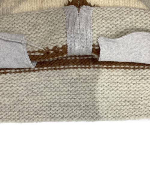 ADAWAS（アダワス）ADAWAS (アダワス) カウチンジップベスト グレー サイズ:FREEの古着・服飾アイテム