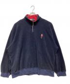 POLO RALPH LAURENポロ・ラルフローレン）の古着「ハーフジップフリース」｜ネイビー