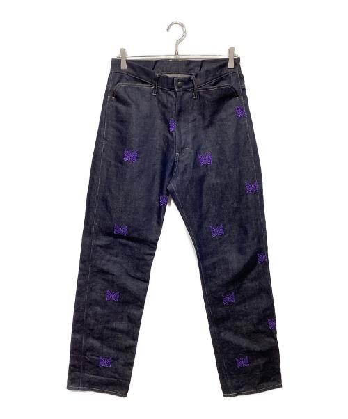 Needles（ニードルズ）Needles (ニードルズ) Rigid Straight Jeans インディゴ サイズ:Sの古着・服飾アイテム
