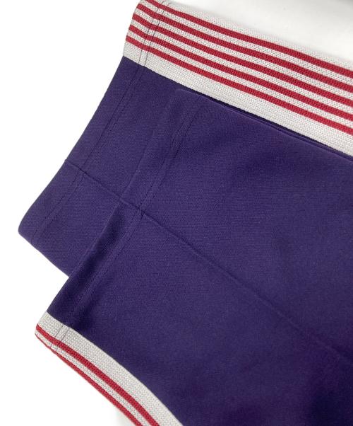 Needles（ニードルズ）Needles (ニードルズ) ポリスムーストラックパンツ パープル サイズ:Lの古着・服飾アイテム