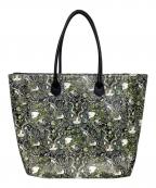 Yuko Higuchiユウコ ヒグチ）の古着「HORNS ブリーフトート」｜グリーン