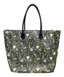 Yuko Higuchi（ユウコ ヒグチ）の古着「HORNS ブリーフトート」｜グリーン