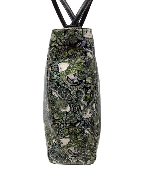 Yuko Higuchi（ユウコ ヒグチ）Yuko Higuchi (ユウコ ヒグチ) HORNS ブリーフトート グリーンの古着・服飾アイテム