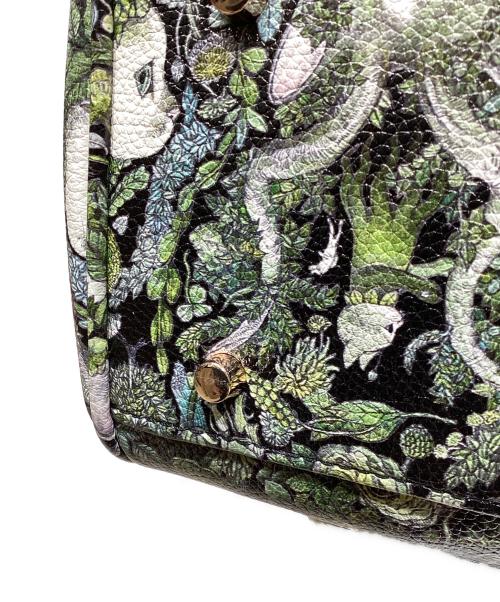 Yuko Higuchi（ユウコ ヒグチ）Yuko Higuchi (ユウコ ヒグチ) HORNS ブリーフトート グリーンの古着・服飾アイテム