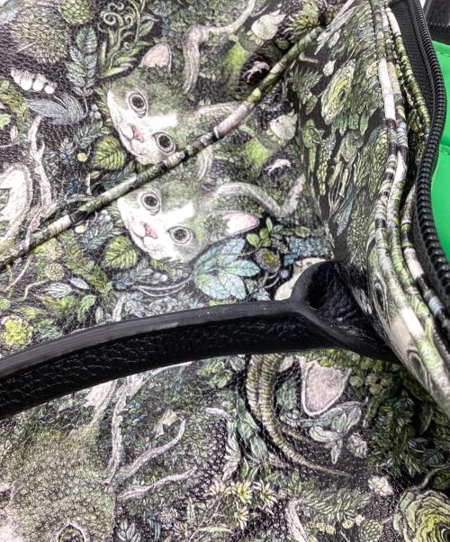 Yuko Higuchi（ユウコ ヒグチ）Yuko Higuchi (ユウコ ヒグチ) HORNS ブリーフトート グリーンの古着・服飾アイテム