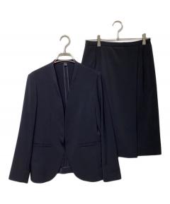 中古・古着通販】LARDINI (ラルディーニ) ウールツイードジレ グレー