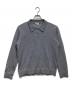 gajess（ガジェス）の古着「Kanon Logo Polo Knit」｜グレー