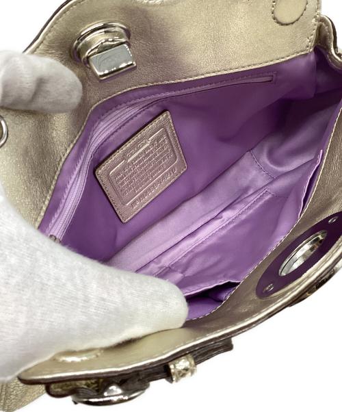 COACH（コーチ）COACH (コーチ) チェーンハンドバッグ ゴールドの古着・服飾アイテム