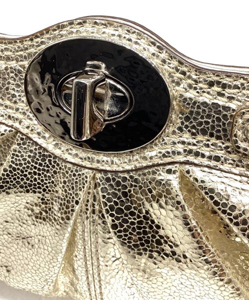 COACH（コーチ）COACH (コーチ) チェーンハンドバッグ ゴールドの古着・服飾アイテム