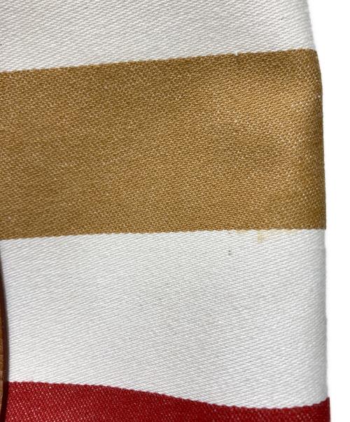 HERMES（エルメス）HERMES (エルメス) ガーデンパーティPM/トートバッグ エクリュ×ルージュベネチアン×ゴールドの古着・服飾アイテム