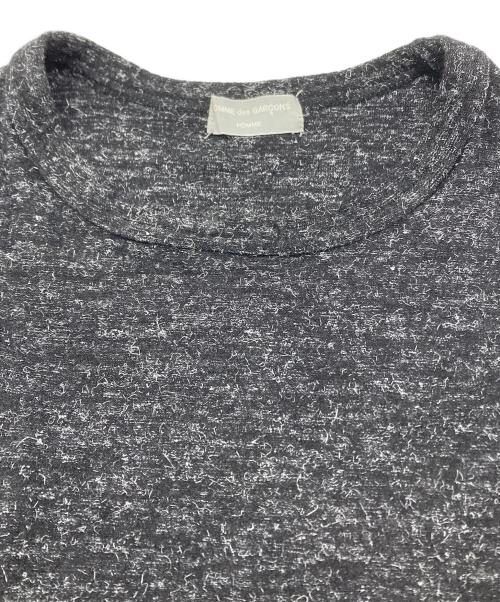 COMME des GARCONS HOMME（コムデギャルソン オム）COMME des GARCONS HOMME (コムデギャルソン オム) 90ｓクルーネックニット グレー サイズ:記載なしの古着・服飾アイテム