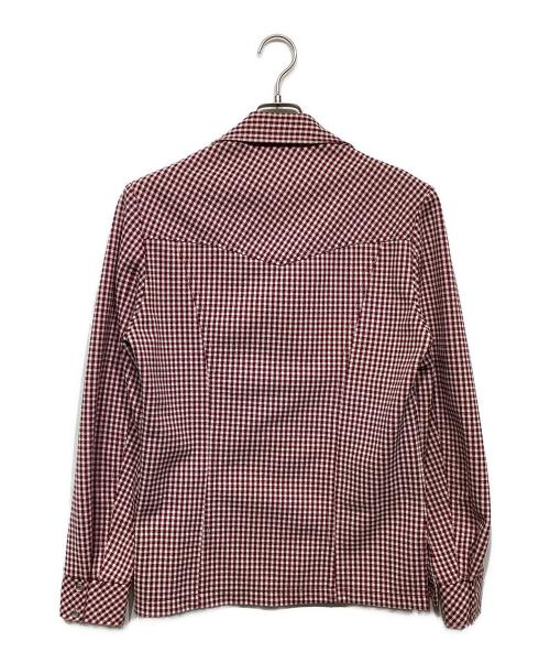 H BAR C（エイチバーシー）H BAR C (エイチバーシー) 50ｓ ウエスタンシャツ レッド サイズ:記載なしの古着・服飾アイテム