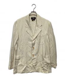 RRL（ダブルアールエル）の古着「リネンレーヨン3Bジャケット」｜ベージュ