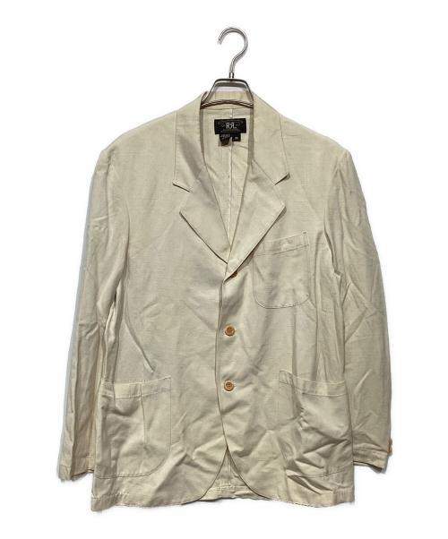 RRL（ダブルアールエル）RRL (ダブルアールエル) リネンレーヨン3Bジャケット ベージュ サイズ:Mの古着・服飾アイテム