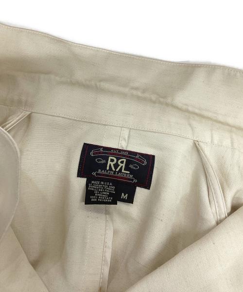 RRL（ダブルアールエル）RRL (ダブルアールエル) リネンレーヨン3Bジャケット ベージュ サイズ:Mの古着・服飾アイテム