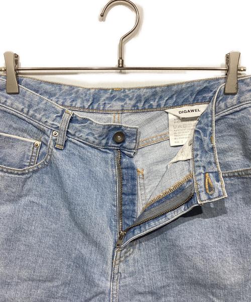 digawel（ディガウェル）digawel (ディガウェル) デニムハーフパンツ インディゴ サイズ:2の古着・服飾アイテム