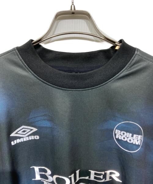 UMBRO（アンブロ）UMBRO (アンブロ) BOILER ROOM (ボイラールーム) football jersey グリーン サイズ:Mの古着・服飾アイテム