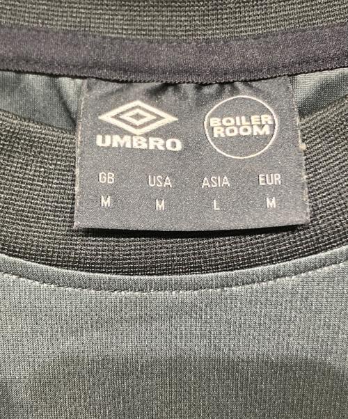 UMBRO（アンブロ）UMBRO (アンブロ) BOILER ROOM (ボイラールーム) football jersey グリーン サイズ:Mの古着・服飾アイテム