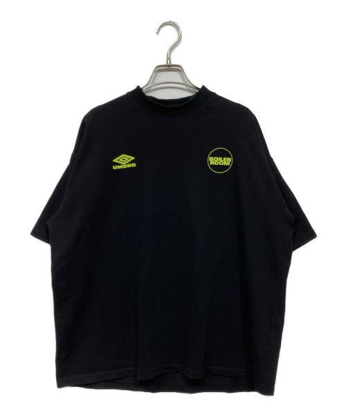 UMBRO（アンブロ）UMBRO (アンブロ) BOILER ROOM (ボイラールーム) プリントTシャツ ブラック サイズ:Lの古着・服飾アイテム