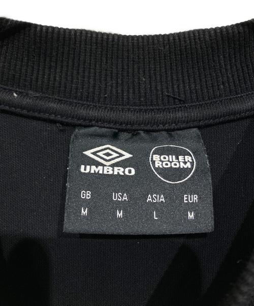 UMBRO（アンブロ）UMBRO (アンブロ) BOILER ROOM (ボイラールーム) プリントTシャツ ブラック サイズ:Lの古着・服飾アイテム