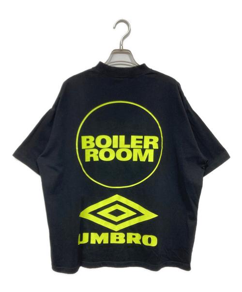 UMBRO（アンブロ）UMBRO (アンブロ) BOILER ROOM (ボイラールーム) プリントTシャツ ブラック サイズ:Lの古着・服飾アイテム