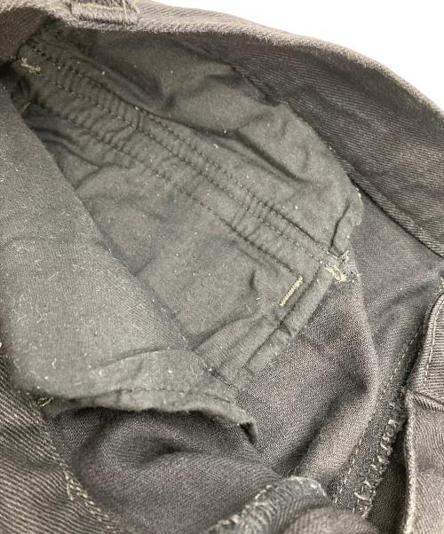 TORNADO MART（トルネードマート）TORNADO MART (トルネードマート) ギャザーデニムパンツ ブラック サイズ:Lの古着・服飾アイテム