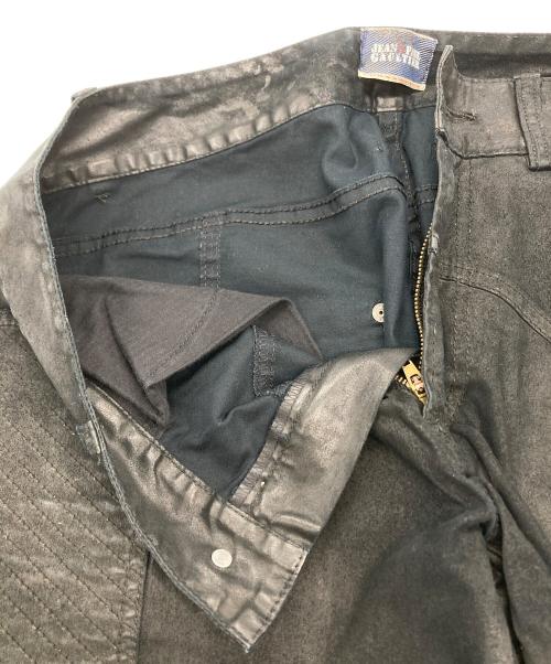 Jean Paul GAULTIER（ジャンポールゴルチェ）Jean Paul GAULTIER (ジャンポールゴルチェ) アーカイブ　バイカーパンツ ブラック サイズ:32の古着・服飾アイテム