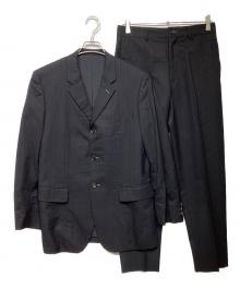 COMME des GARCONS HOMME DEUX（コムデギャルソン オム ドゥ）の古着「3Bセットアップスーツ　AD2004　DN-J014」｜ブラック×ブルー