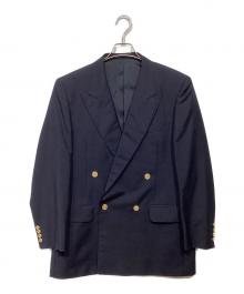 Burberry's（バーバリー）の古着「金ボタンダブルジャケット」｜ネイビー