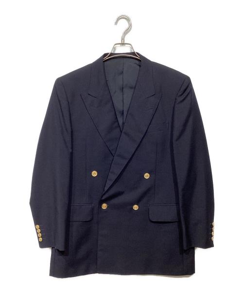 Burberry's（バーバリー）Burberry's (バーバリー) 金ボタンダブルジャケット ネイビー サイズ:92-82-175 A6の古着・服飾アイテム