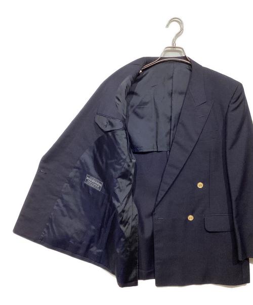 Burberry's（バーバリー）Burberry's (バーバリー) 金ボタンダブルジャケット ネイビー サイズ:92-82-175 A6の古着・服飾アイテム