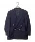 Burberry's（バーバリー）の古着「金ボタンダブルジャケット」｜ネイビー