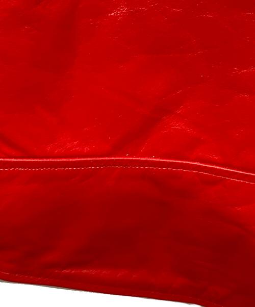 HORN WORKS（ホーンワークス）HORN WORKS (ホーンワークス) バッファローレザー　ライダースジャケット レッド サイズ:LLの古着・服飾アイテム