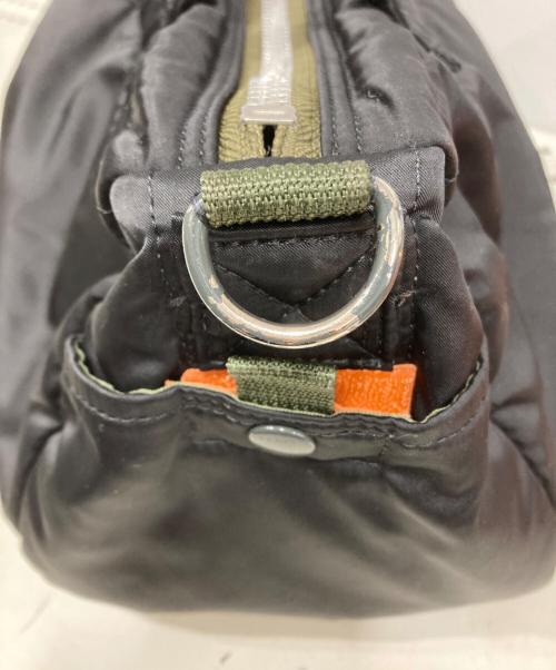 PORTER（ポーター）PORTER (ポーター) 376-16841　PX TANKER 2WAY DOCTORS BAG  ブラック×オリーブの古着・服飾アイテム