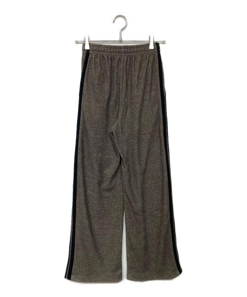 CLANE（クラネ）CLANE (クラネ) パイルラインパンツ ブラウン 未使用品の古着・服飾アイテム