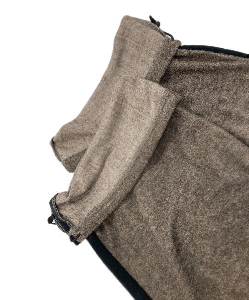 CLANE（クラネ）CLANE (クラネ) パイルラインパンツ ブラウン 未使用品の古着・服飾アイテム