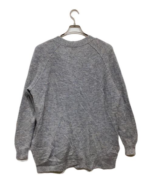 Acne studios（アクネ ストゥディオズ）Acne studios (アクネ ストゥディオズ) アルパカ混ニットカーディガン グレー サイズ:XSの古着・服飾アイテム