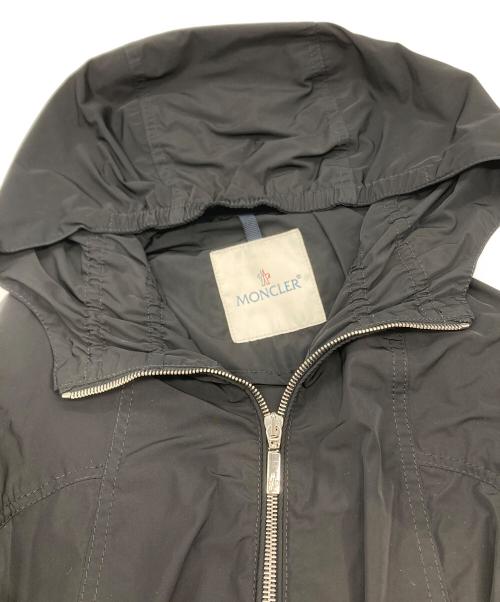 MONCLER（モンクレール）MONCLER (モンクレール) DOMITILLEウエストリボンコート ブラック サイズ:1の古着・服飾アイテム