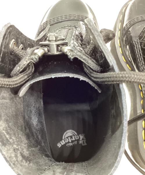 Dr.Martens（ドクターマーチン）Dr.Martens (ドクターマーチン) SINCLAIR　レオパードエンボスブーツ ブラック サイズ:UK4の古着・服飾アイテム