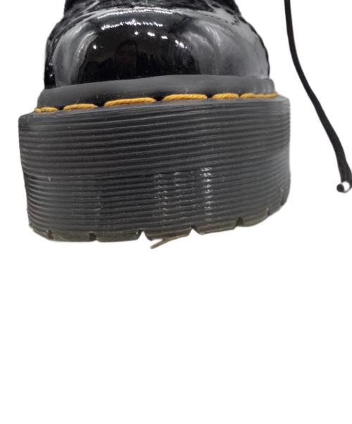 Dr.Martens（ドクターマーチン）Dr.Martens (ドクターマーチン) SINCLAIR　レオパードエンボスブーツ ブラック サイズ:UK4の古着・服飾アイテム